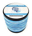 【中古】【未使用・未開封品】Reaction Tackle 編組フィッシングライン ブルー迷彩 25ポンド 1000ヤード