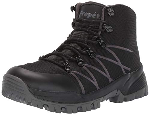 【中古】【未使用 未開封品】 Propet Men 039 s Traverse Hiking Boot, Black/Dark Grey, 10H 3E US