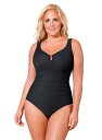 【中古】【未使用・未開封品】Miraclesuit SWIMWEAR レディース US サイズ: 20W カラー: ブラック