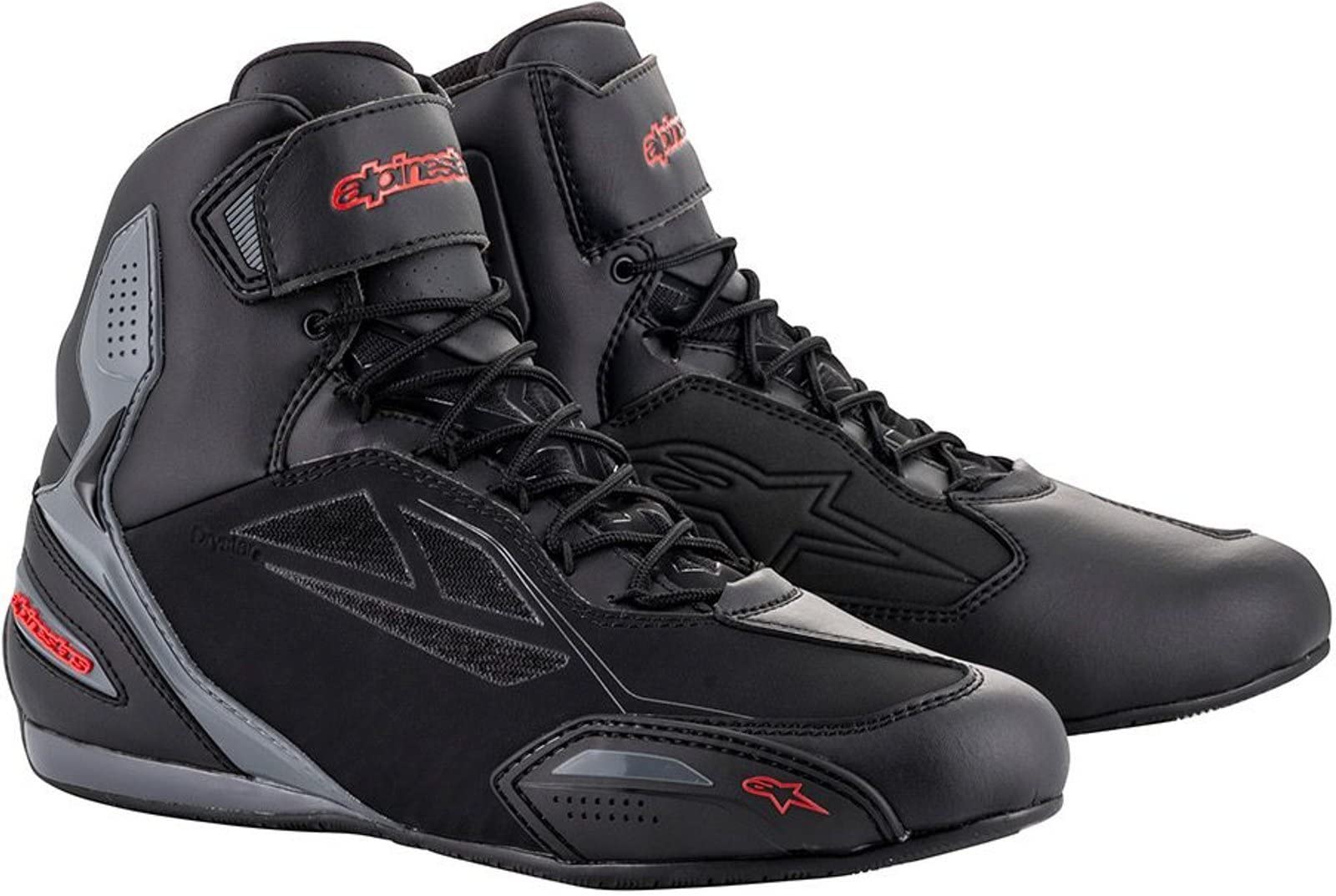 【中古】【未使用・未開封品】Alpinestars メンズ Faster-3 ドライスター (DRYSTAR) オートバイライディングシューズ 7.5 ブラック 2540719