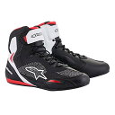 【中古】【未使用・未開封品】Alpinestars メンズ Faster-3 ライドニット(Ride Knit) ロードライディングシューズ 13.5 レッド ...