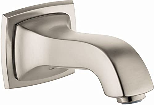 【中古】【未使用・未開封品】hansgrohe 13425821 メトロポリ クラシック タブ注ぎ口 つや消しニッケル