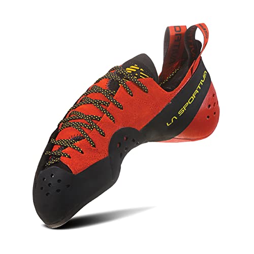 楽天AJIMURA-SHOP【中古】【未使用・未開封品】La Sportiva メンズ 登山靴 トレッキングシューズ フリーサイズ, Red/Black, 11.5 Women/10.5 Men