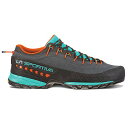 【中古】【未使用・未開封品】La Sportiva レディース TX4 アプローチ/ハイキングシューズ, カーボン/アクア, 9