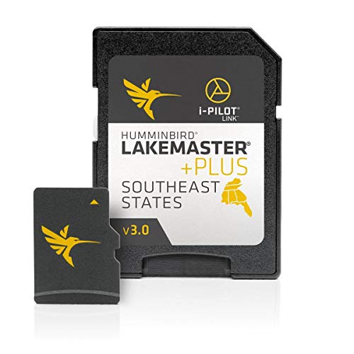 【中古】【未使用・未開封品】Humminbird 600023-7 LakeMaster サウスイーストステーツ プラス V3 デジタル GPS マップ マイクロカード