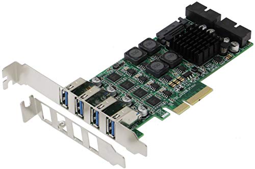 š̤ۡѡ̤ʡSedna - PCI-E - 8ݡUSB 3.0 (USB 3.1 Gen I) ĥ (4E4I)