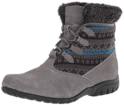 【中古】【未使用 未開封品】Propet Women 039 s Delaney Alpine Fashion Boot, Grey, 09 4E US