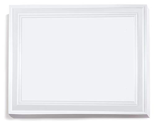 【中古】【未使用・未開封品】ホワイトまたはクリームのプリスティン専門証明書、81/2×11、ホイルアクセント、50枚 50 Count