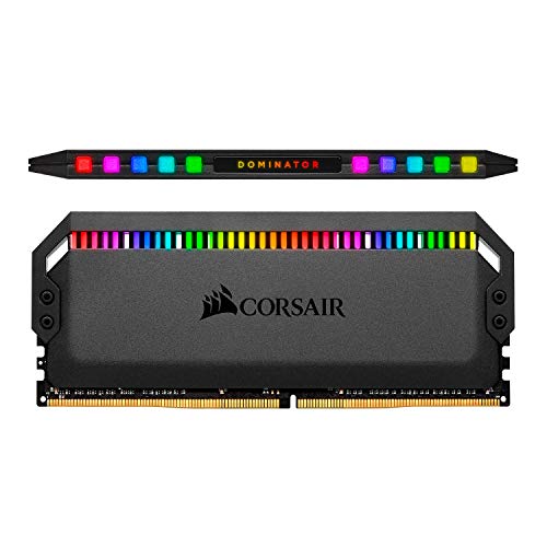 【中古】【未使用・未開封品】CORSAIR DDR4-3200MHz デスクトップPC用 メモリ DOMINATOR PLATINUM RGB シリーズ 32GB [8GB×4枚] CMT32GX4M4Z3200C16