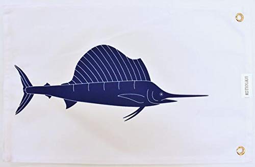 【中古】【未使用・未開封品】EAT MY TACKLE セイルフィッシュリリースボートフラッグ 5パック
