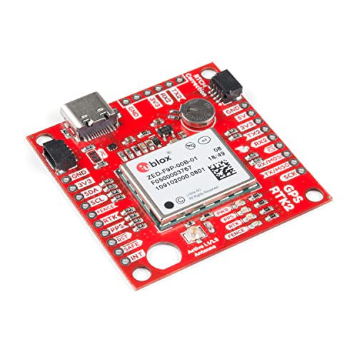 【中古】【未使用・未開封品】SparkFun GPS-RTK2 Board - ZED-F9P (Qwiic) High-Precision Breakout No Soldering Required Breadboardable Contains a Rechargeable Backup B