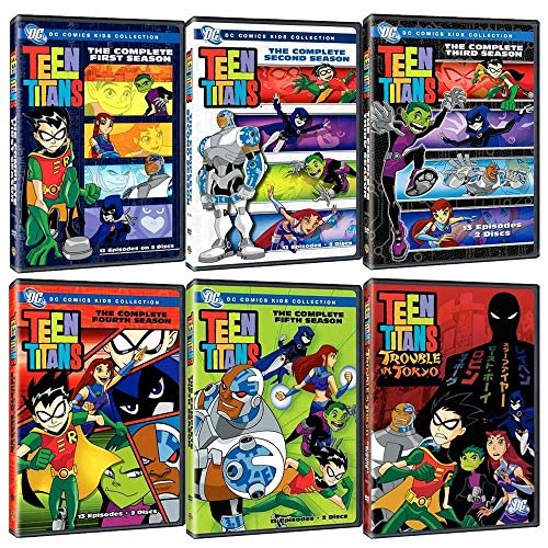 š̤ۡѡ̤ʡTeen Titans : Complete Original Series Seasons 1-5 & Tro...