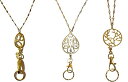 【中古】【未使用・未開封品】Hidden Hollow Beads トレンディなアメリカ製 レディースファッションランヤード IDバッジホルダー 長さ34インチ...