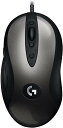 【中古】【未使用・未開封品】Logitech G MX518 ゲーミングマウス Hero 25K センサー 25,600 DPI、ARM-プロセッサー、8つのプログラム可能なボタン - ブラック/グレー