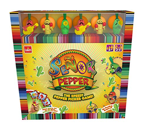 【中古】【未使用・未開封品】Goliath Senor Pepper スピードペッパーピッカーゲーム