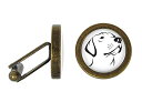 【中古】【未使用・未開封品】Oakmont カフスボタン ラブラドール ラブドッグ カフリンクス (角度付きエディション)