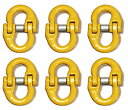 【中古】【未使用・未開封品】BA Products 6、X-015-13 x6、1/2インチ ヨーク合金コネクターリンクカップリングリンクハンマーロック、チェー...