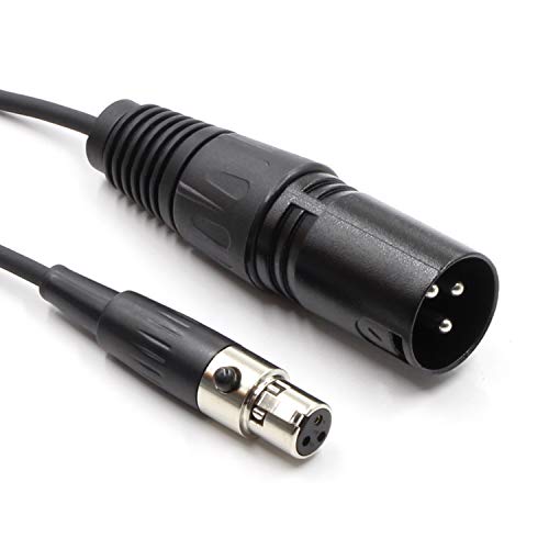 【中古】【未使用・未開封品】SiYear 3ピンXLRオスプラグ - 3ソケットメスミニXLRプロラペルマイクケー..