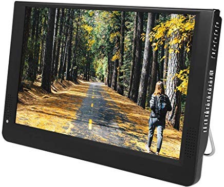 楽天AJIMURA-SHOP【中古】【未使用・未開封品】ポータブルカーテレビ Hdmi、12インチ 1080P Atsc デジタルテレビ、1280x800 1500Mah ミニテレビ AVイン/アウト、Sd/Mcカード、USBポート、VGA、