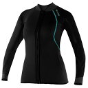 【中古】【未使用・未開封品】882689145384 Bare レディース EXOWEAR フルジッパーウェットスーツジャケット(4)