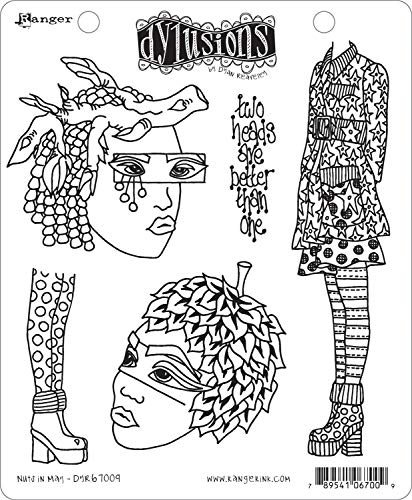 š̤ۡѡ̤ʡDyan Reaveley's Dylusions Cling Stamp Collections 8.5