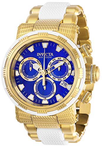 楽天AJIMURA-SHOP【中古】【未使用・未開封品】Invicta Men's Specialty White Steel Bracelet & Case Swiss Quartz Blue Dial Analog Watch 28796