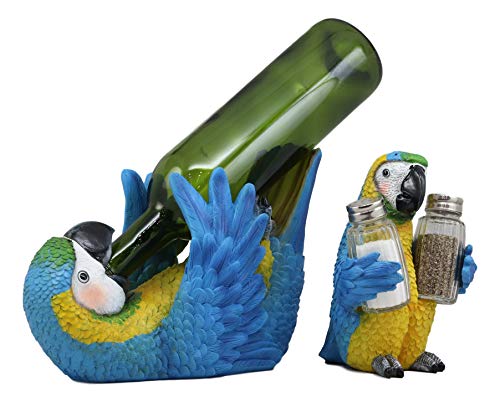 【中古】【未使用・未開封品】Ebros ギフト トロピカル リオ 熱帯雨林 スカーレット マコウ オウム ワ..