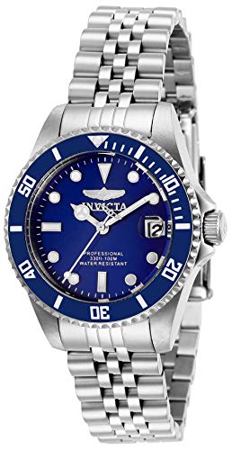 楽天AJIMURA-SHOP【中古】【未使用・未開封品】Invicta Women's Pro Diver Steel Bracelet & Case Quartz Blue Dial Analog Watch 29187