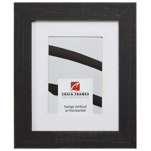 Rakuten - 【中古】【未使用・未開封品】Craig Frames ジャスパー マット付き写真フレーム 8x10 ブラック 315081001B18A