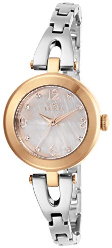 【中古】【未使用・未開封品】Invicta Women's Angel Steel Bracelet & Case Quartz White Dial Analog Watch 29338(4)