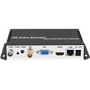 【中古】【未使用・未開封品】URayCoder H.265 H.264 SDI HDMI VGA CVBS IPビデオストリーミングデコーダー HD IPTVデ...