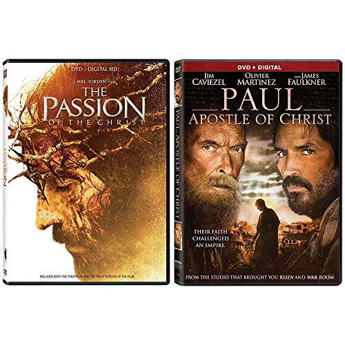 【中古】【未使用・未開封品】The Passion of the Christ + Paul, Apostle of Christ: 2 Movie DVD Collection - Starring Jim Caviezel