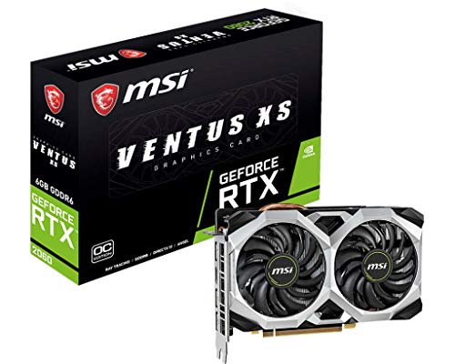 【中古】【未使用 未開封品】MSI Gaming GeForce RTX 2060 6GB GDRR6 192ビット HDMI/DP Ray Tracing Turing Architecture VR Ready Graphics Card (RTX 2060 VENTUS XS 6G O