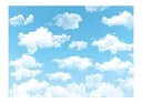 【中古】【未使用・未開封品】Allenjoy 7x5フィート 布製 ブルー スカイホワイト 雲 背景 新生児 春 ポートレート 写真 子供 世界 旅行 飛行士 誕生日パーティー 装飾 ウェル