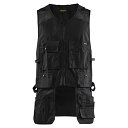 【中古】【未使用・未開封品】Blaklader カンガルーメッシュベスト ブラック 職人S