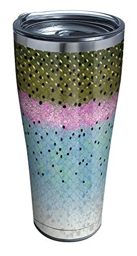 【中古】【未使用・未開封品】Tervis 3重壁 レインボートラウト パターン 断熱タンブラーカップ 飲み物を冷たく保温 30オンス ステンレススチール 【中古】【未使用・未開封品】Tervis 3重壁 レインボートラウト パターン 断熱タンブラーカップ 飲み物を冷たく保温 30オンス ステンレススチール