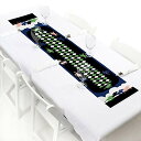 【中古】【未使用・未開封品】Big Dot of Happiness ケンタッキーホースダービー - 小柄な馬レースパーティーペーパーテーブルランナー - 12 x 60インチ