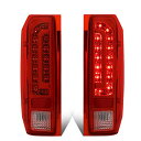 【中古】【未使用・未開封品】DNA Motoring TL-F15094-LED-CH-RD ペア フルLED テールライト リアブレーキランプセット 交換用 レッド(4)