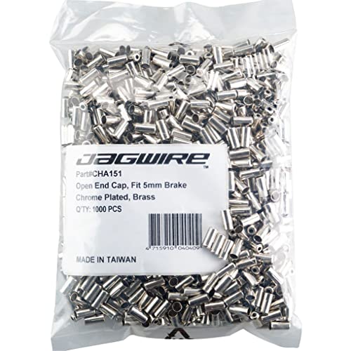 Rakuten - 【中古】【未使用・未開封品】Jagwire ユニ 大人用 ケーブルチップ クロム ワンサイズ