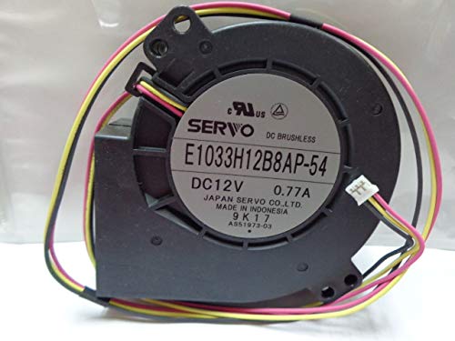 【中古】【未使用・未開封品】E1033H12B8AP-54 12V 0.77A 3ワイヤ DCブロワーファン