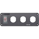 【中古】【未使用・未開封品】パネルAcc H2O 3ソケット ブランク(4)