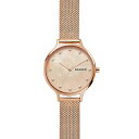 【中古】【未使用・未開封品】Skagen Women's Anita SKW2773 Rose-Gold Stainless-Steel Quartz Fashion Watch