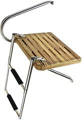 【中古】【未使用・未開封品】Marine City ステンレススチール マリン 2ステップ O/B スイム チーク プ..