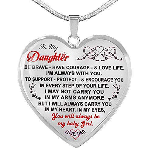 【中古】【未使用・未開封品】Fa Gifts To My Daughter ネックレスペンダント 父と娘のネックレス お父さんからのギフト 豪華なネックレス 誕生日 記念日 ギフトボックス付き