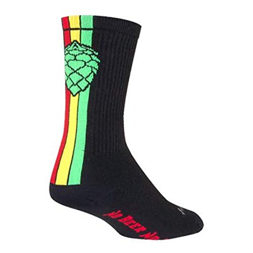 【中古】【未使用・未開封品】SockGuy Hoppyness パフォーマンスクルーソックス SM/MD ブラック