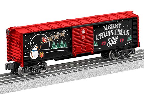 【中古】【未使用・未開封品】Lionel 2019 Christmas, Electric S Gauge American Flyer, Boxcar