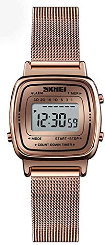 yÁzygpEJizfB[XNH[crv ɔ S[WX Vv v` rv X[_C bVX`[uXbg Digital Watch - Rose Gold