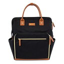 【中古】【未使用・未開封品】ReadyGO by Maevn 防水クリニカルトートバックパック US サイズ: One Size カラー: ブラック