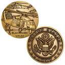 【中古】【未使用・未開封品】U.S. Army UH-60 ブラックホーク チャレンジコイン(3)