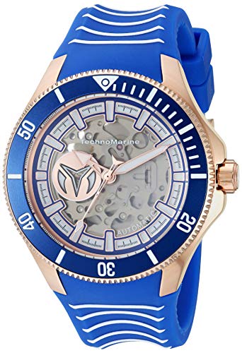 【中古】【未使用・未開封品】Technomarine TM-118024 メンズ クルーズ シャーク 自動巻き スケルトンウォッチ(4)